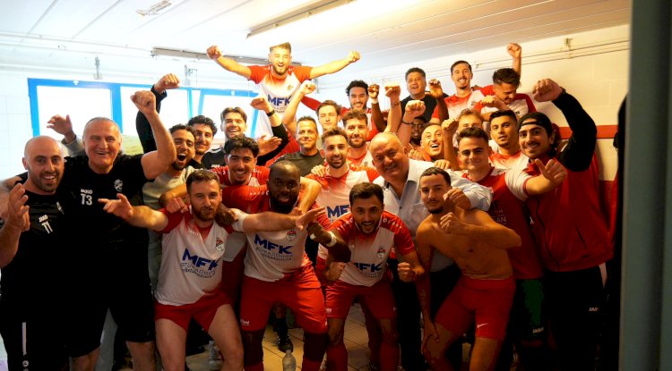 Avrupa’nın ilk Türk takımı K.F.C Anadol, liderlik koltuğuna oturdu: 3 maç, 9 puan!