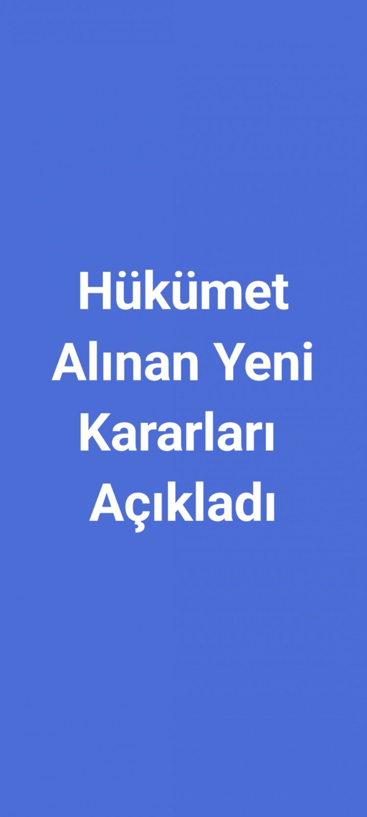 Belçika Hükumetinden Yaz Kararları