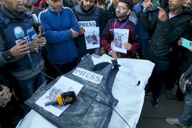 2024’te 122 Gazeteci öldü, Filistin çatışmalarında en fazla can kaybı