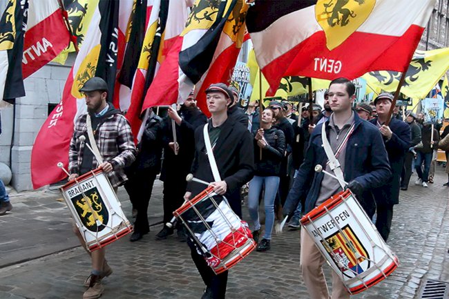 Gent’te NSV gösterisi sonrası 27 tutuklama ve Nazi selamı soruşturması