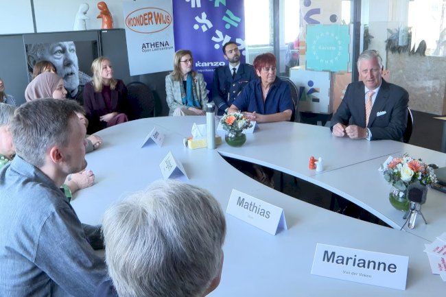 Kral Filip’ten Kanzo’ya ziyaret: “Gençlere yeteneklerini geliştirme fırsatı verilmeli”