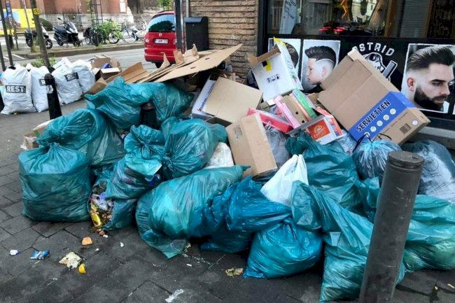 Antwerpen-Noord’ta kaçak çöp sorunu büyüyor: Belediye özel planlarla müdahale ediyor