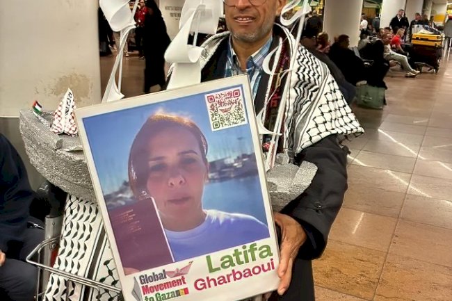 Gazze’ye yardım filosu “Global Sumud”dan dönen Belçikalı aktivistler, Brüksel’de kahraman gibi karşılandı