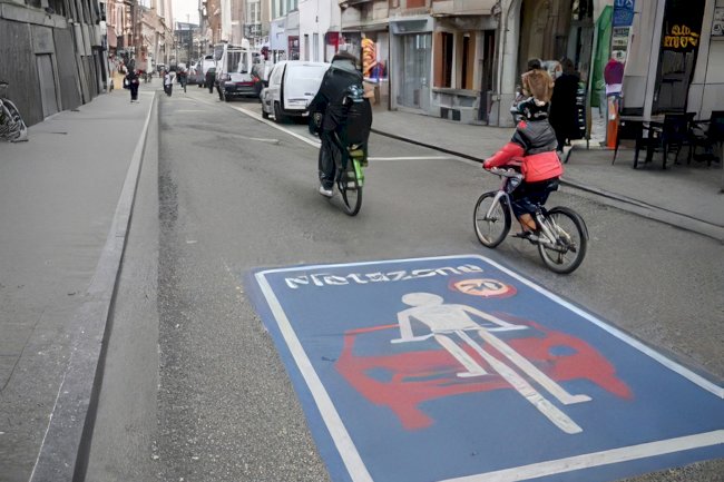 Bisiklet bölgelerinde sollamaya GAS cezası