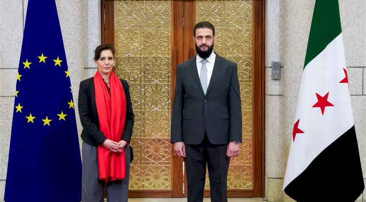AB Komiseri Hadja Lahbib ilk kez Suriye’yi ziyaret etti 235 milyon avro destek paketi açıklandı