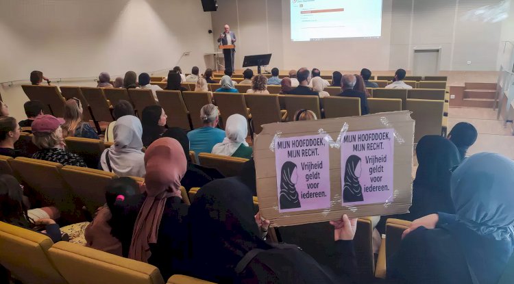 Başörtüsü yasağı Doğu Flandre'de onaylandı: Okullarda tepkiler yükseliyor