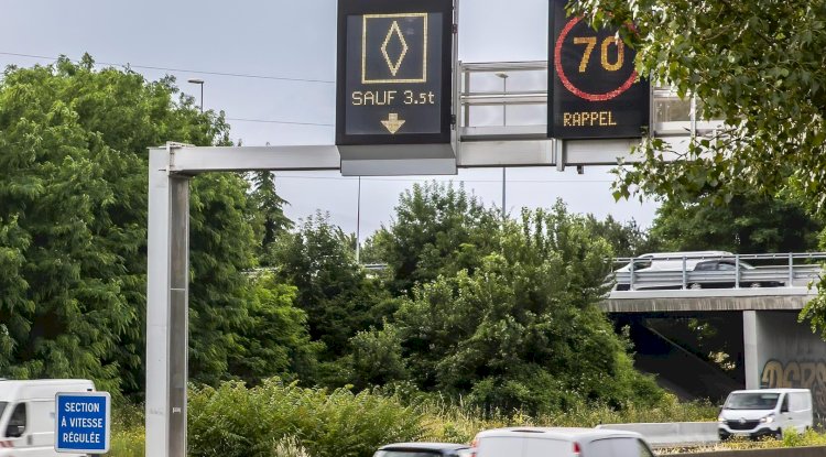 Yeni yol tuzağı Paris'te: 'Losange' şeridine dikkat – tek yolcuya 135 euro ceza