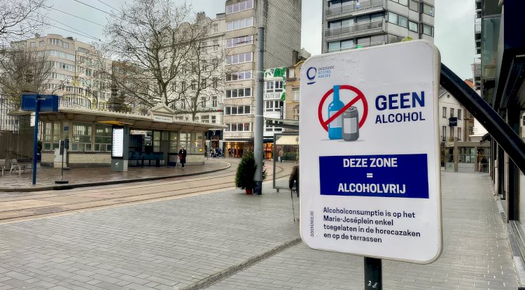 Oostende’de sokakta alkole ağır ceza: 500 euroya kadar çıkacak