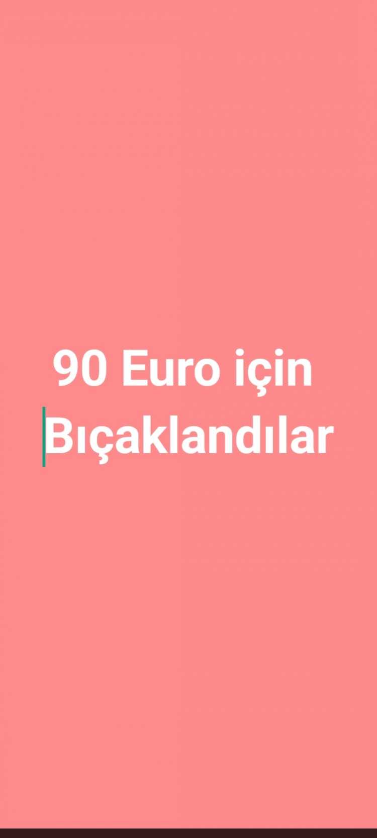 Üç genç 90 euro yüzünden bıçaklandı, 17 yaşındaki saldırgan kaçtı