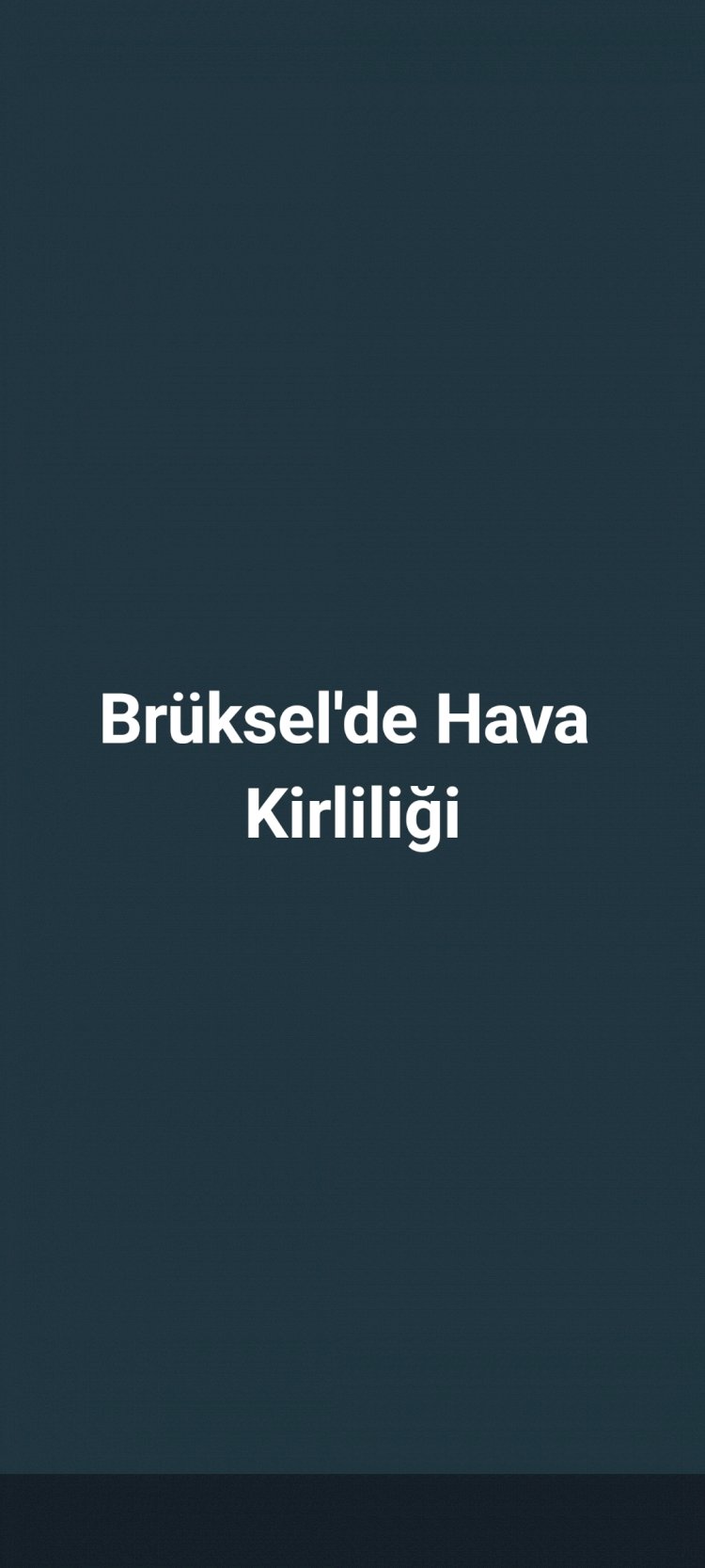 Brüksel'deki 120'den fazla okulda hava kirliliği sağlık sınırlarını aşıyor