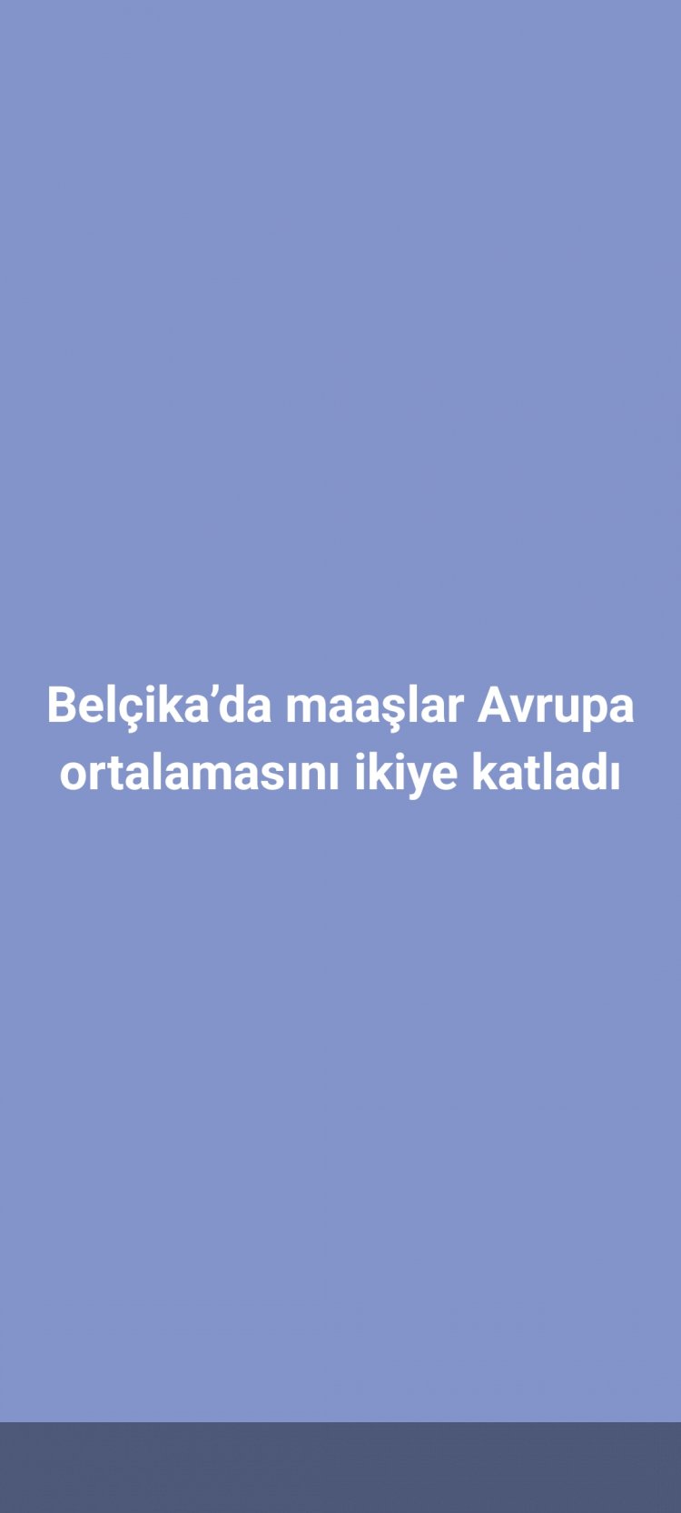 Belçika’da maaşlar Avrupa ortalamasını ikiye katladı