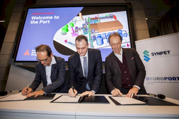 SynPet Technologies’ten 300 milyon euroluk dev yatırım: Antwerp’te plastik atıklar kimyasal yöntemle dönüştürülecek