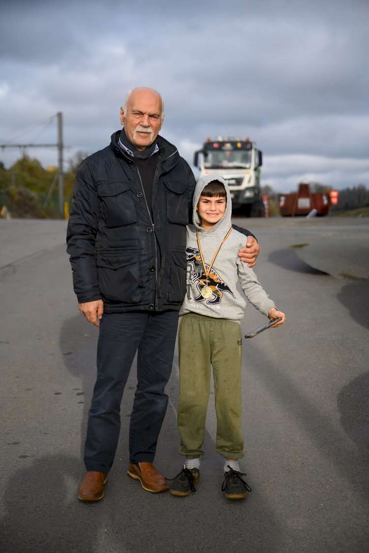 Minik judocu Abdülhakim Yağar, Yozgatlılar Derneği Başkanı Zeki Yarol'le buluştu: "Başarı yolları sohbeti"