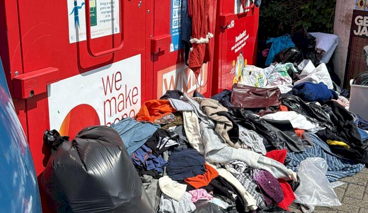 Schelle Belediyesi, giysi konteynerlerini izinsiz kaldırmaktan içişleri ajansı tarafından kınandı