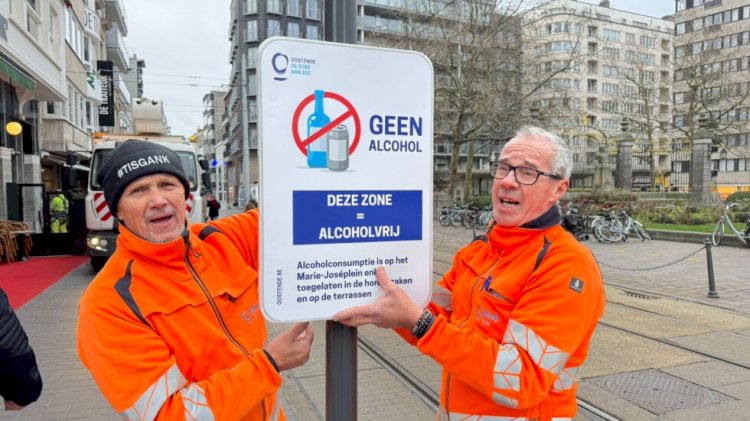 Oostende’de kamusal alanda alkol yasağı: Üç bölgede 250 Euro’ya kadar ceza