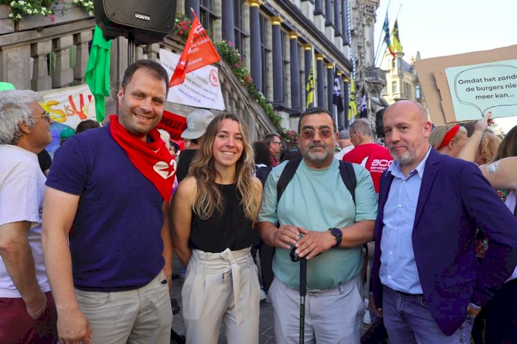 Gent’te asosyal kesintilere tepki büyüyor “Başımız önde gitmiyoruz, mücadele devam edecek”