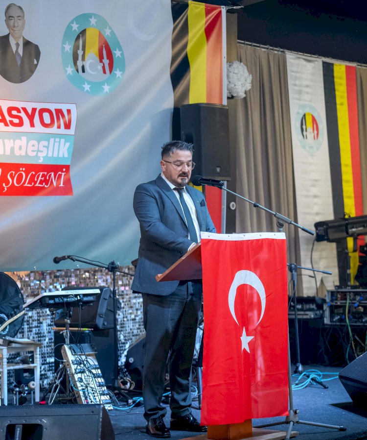 Belçika'da Türk Toplumu Milli Birlik ve Kardeşlik Şöleninde Buluştu