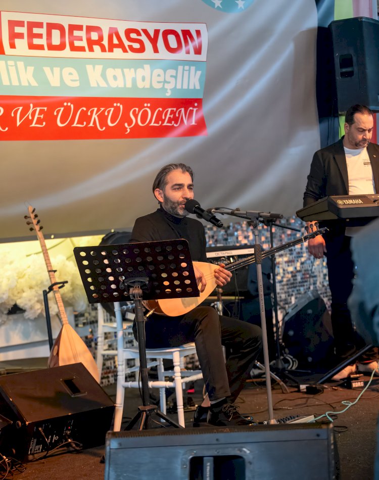 Belçika'da Türk Toplumu Milli Birlik ve Kardeşlik Şöleninde Buluştu