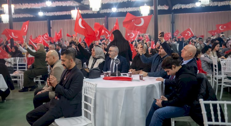 Belçika'da Türk Toplumu Milli Birlik ve Kardeşlik Şöleninde Buluştu