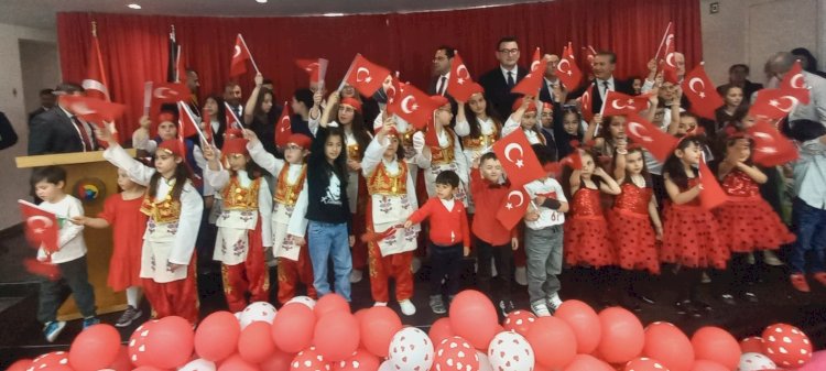 Brüksel'de 23 Nisan Ulusal Egemenlik ve Çocuk Bayramı Kutlandı 